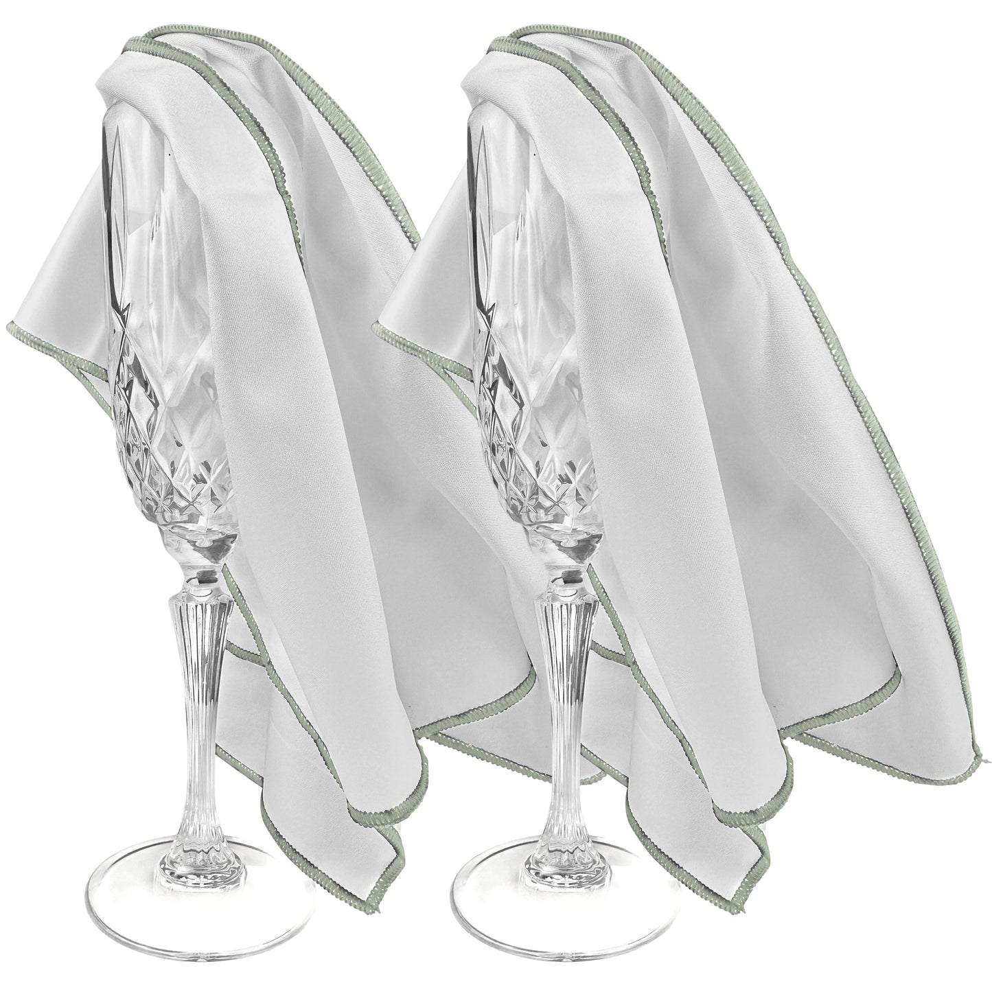 Wine Glass Polishing Cloth (Set of 2)